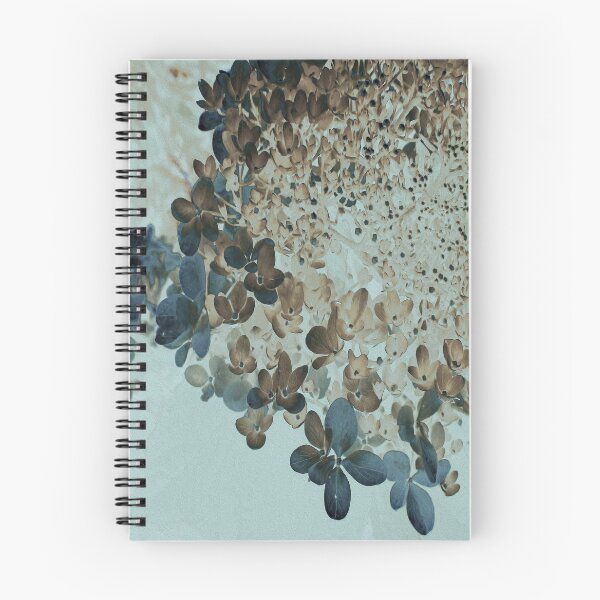 Item preview, Elegant Brown and Navy Limelight Hydrangea designed and sold by myrubiogarden.