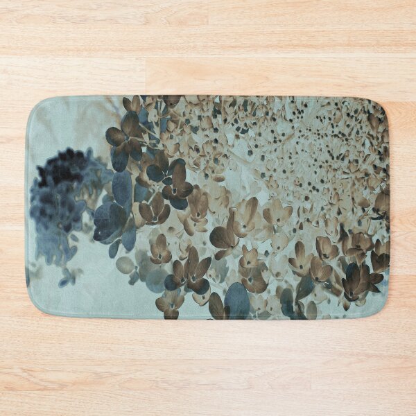 Item preview, Elegant Brown and Navy Limelight Hydrangea designed and sold by myrubiogarden.