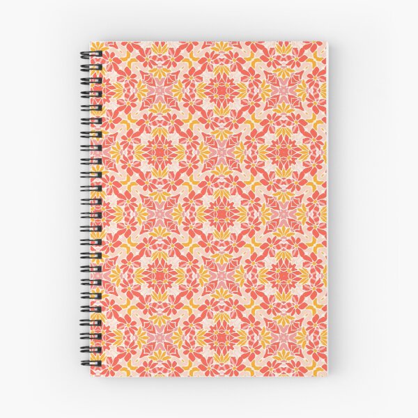 Item preview, Pretty Salmon Flowers Pattern designed and sold by Ellie&CharChar&Evy.