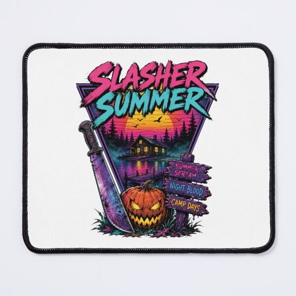 Item preview, Vintage Summerween Slasher Summer Spooky Camp Halloween designed and sold by SanipepaVase.