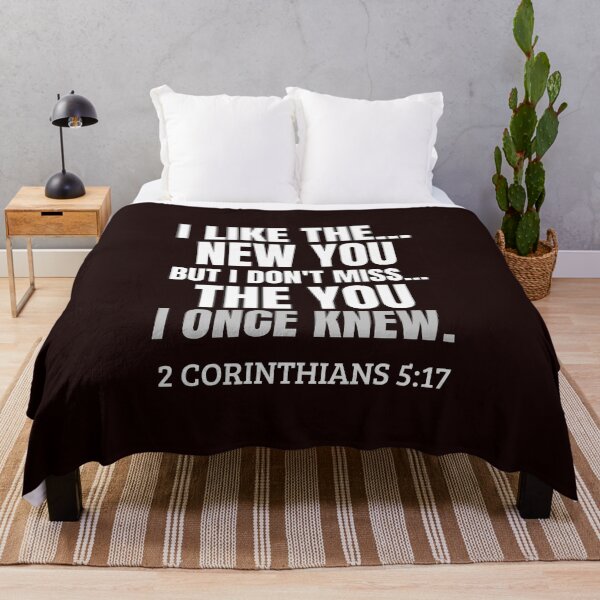 Item preview, I Like the New You – Christian Typography Design Inspired by 2 Corinthians 5:17 designed and sold by kjson1.