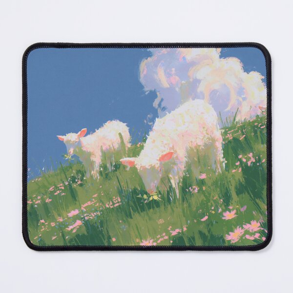 Item preview, Sheep Over Hills designed and sold by DefNoiz.
