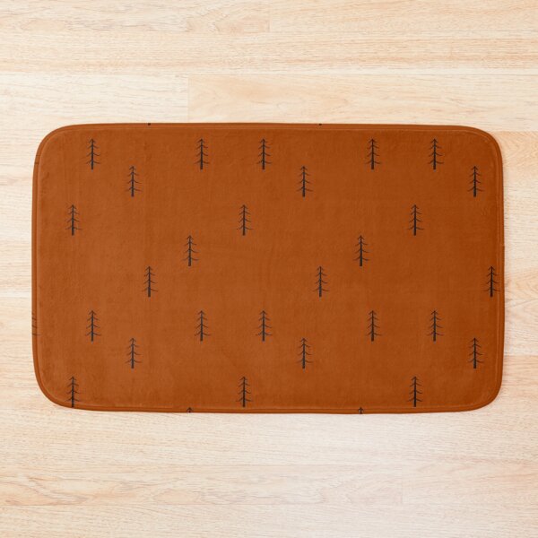 Item preview, Minimalist Forest on Dark Orange designed and sold by KSimpson838.