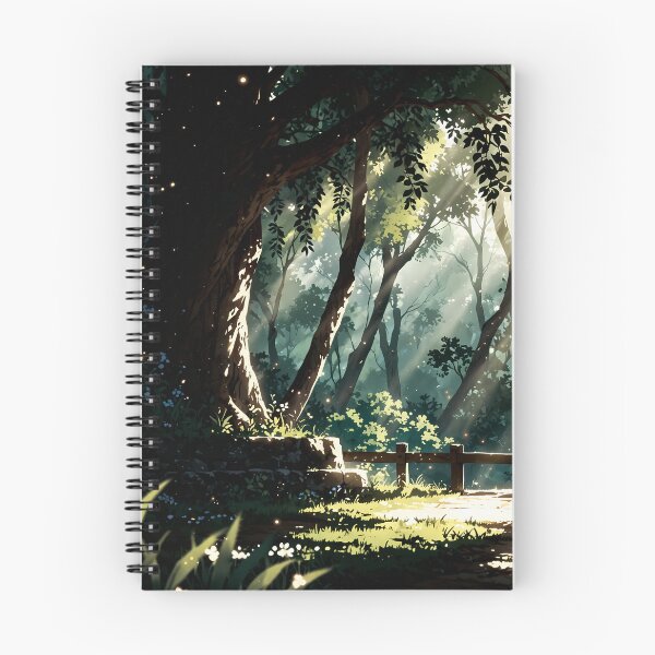 Item preview, Golden Sunlight in a Mystical Deep Forest designed and sold by Neural Dream.