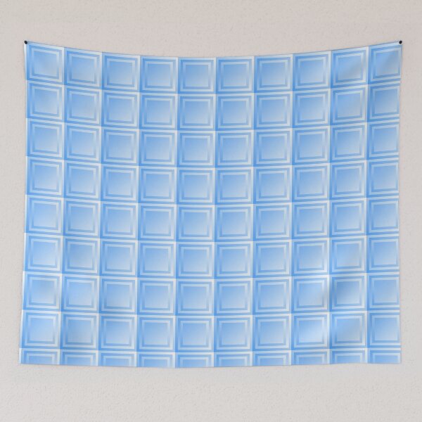 Item preview, Blue squares designed and sold by stephieleb.