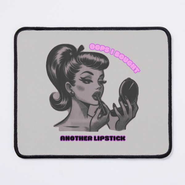 Item preview, Oops I Bought Another Lipstick | Makeup Lover Minimalist Design designed and sold by ArtivaaStudio.