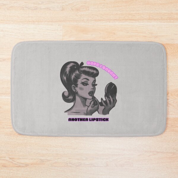 Item preview, Oops I Bought Another Lipstick | Makeup Lover Minimalist Design designed and sold by ArtivaaStudio.