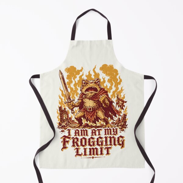 Item preview, I Am at My Frogging Limit Battle Toad designed and sold by Victor Shadehorn.
