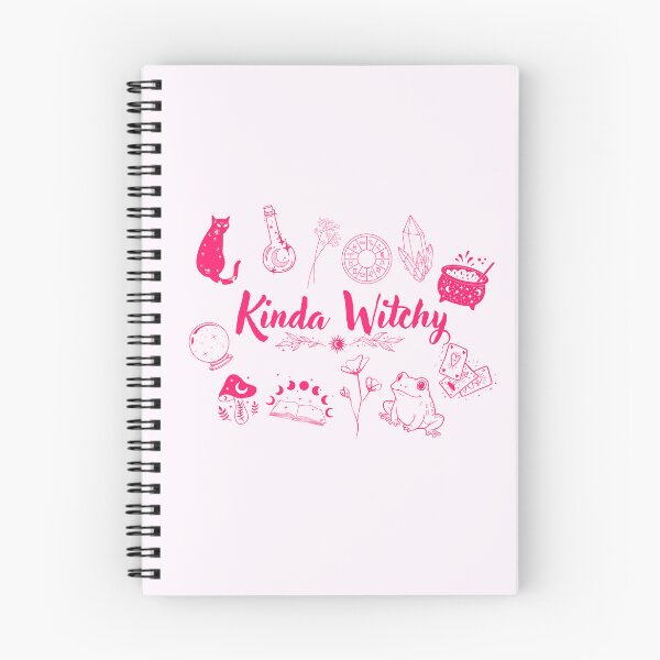 Item preview, Kinda Witchy with Pink Monochrome Doodles Crystals Tarot Frog Cauldron designed and sold by JaymeOctober.