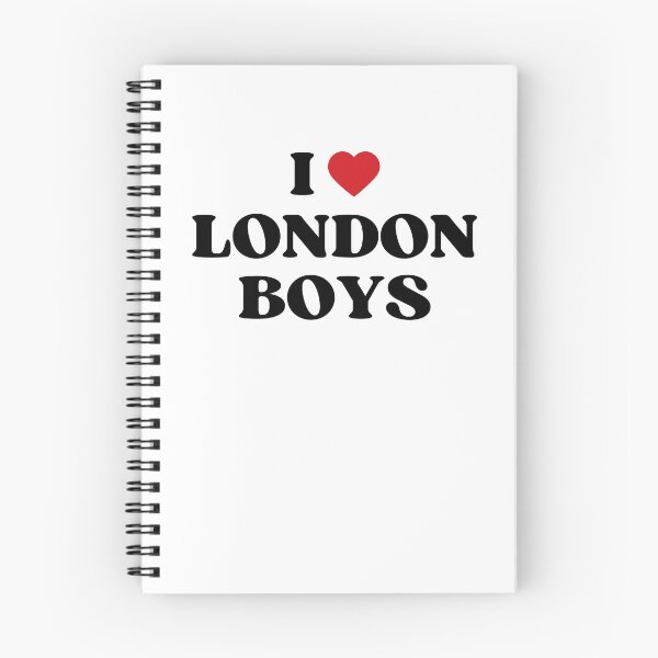 Item preview, I Love London Boys retro heart designed and sold by eMKa82.