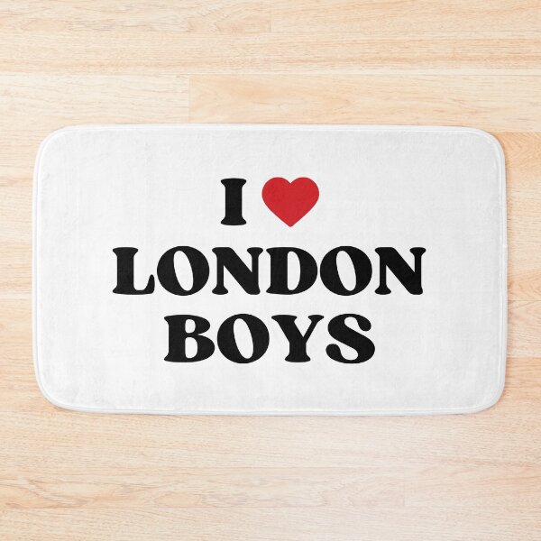 Item preview, I Love London Boys retro heart designed and sold by eMKa82.