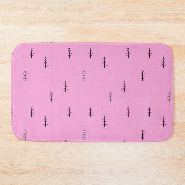 Item preview, Minimalist Forest on Bubble Gum Pink designed and sold by KSimpson838.