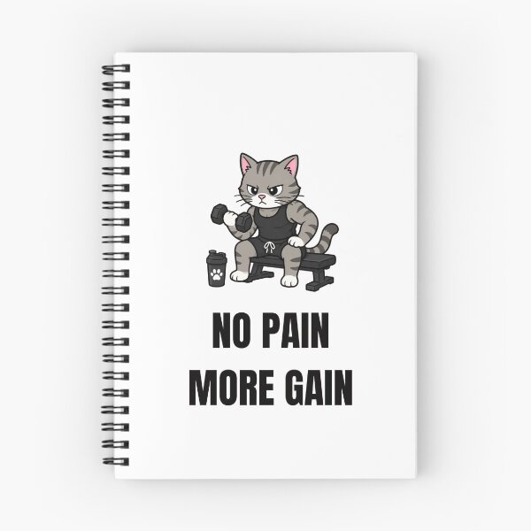 Item preview, NO PAIN MORE GAIN designed and sold by DailyQuestPrint.