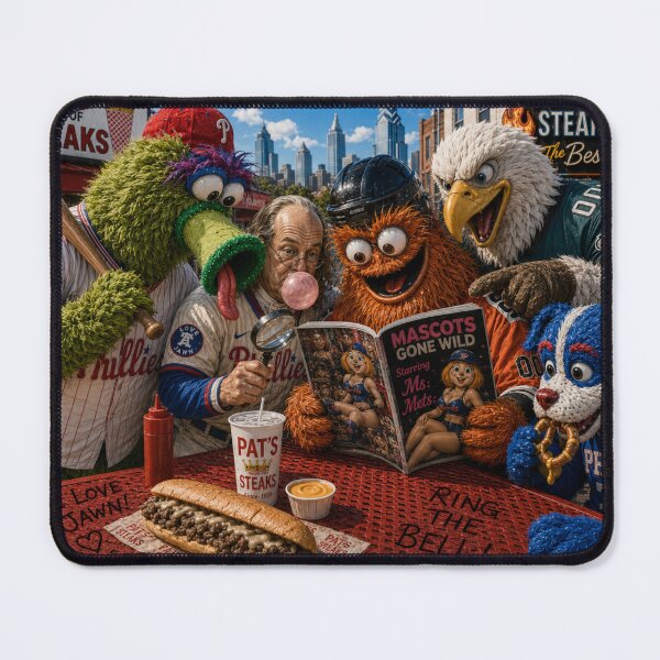 Item preview, Naughty Philadelphia Mascots designed and sold by PortaJohnOperator.