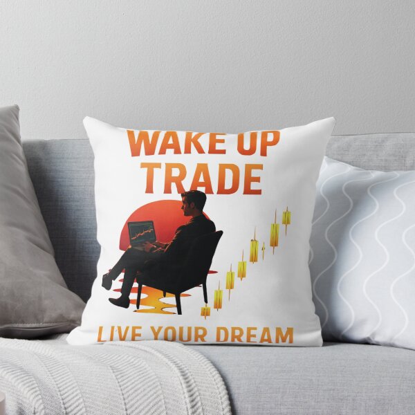 Item preview, Wake Up Trade Live Your Dream T-Shirt | Trader Motivational Tee | Financial Freedom Shirt designed and sold by Reverielook.