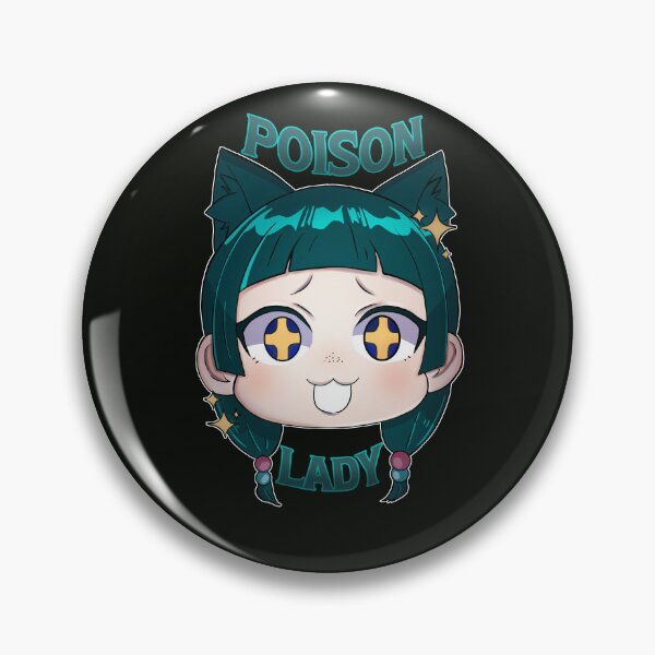 Item preview, Doodle Poison Lady  designed and sold by Izaa-aart.