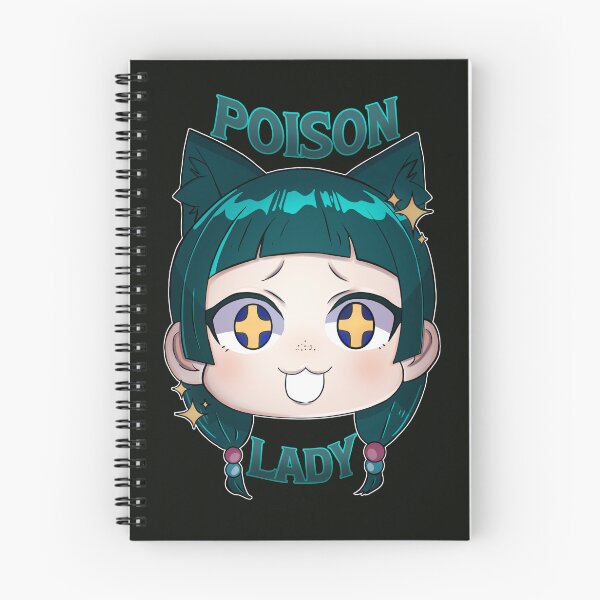 Item preview, Doodle Poison Lady  designed and sold by Izaa-aart.
