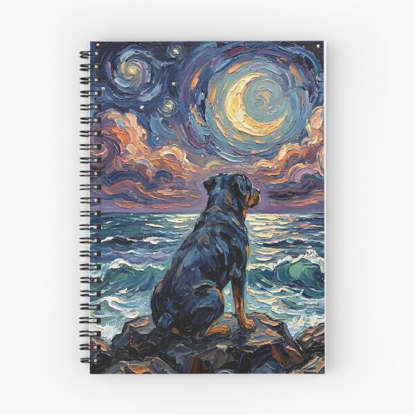 Item preview, Beach Nights - Rottweiller designed and sold by AjaTrier.