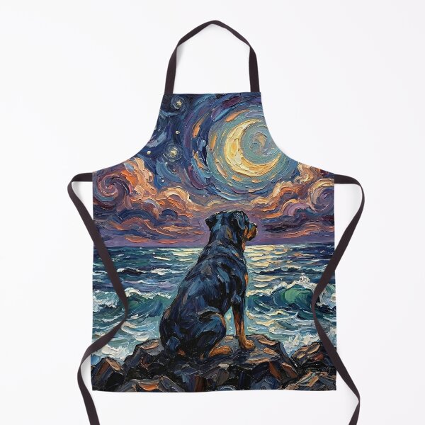 Item preview, Beach Nights - Rottweiller designed and sold by AjaTrier.