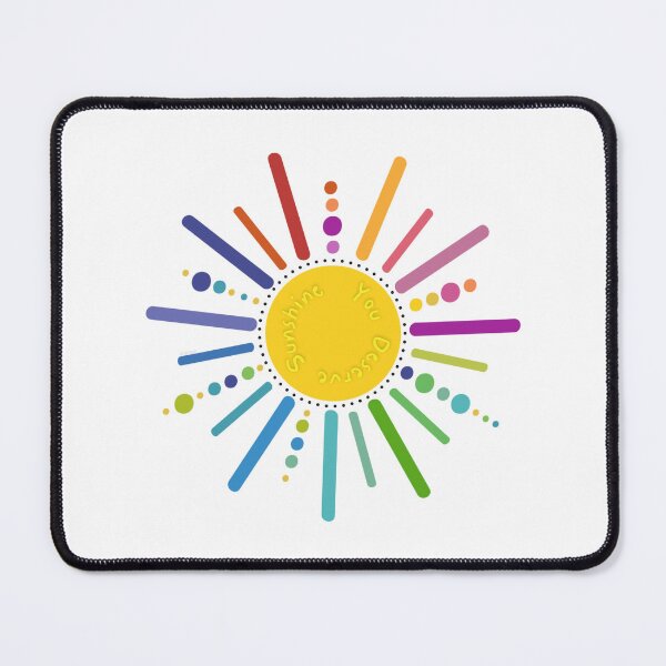 Item preview, You Deserve Sunshine designed and sold by GreenBeanary.