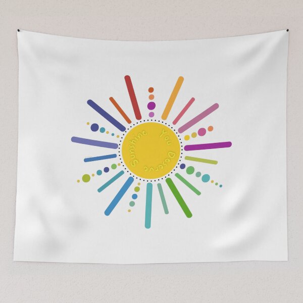 Item preview, You Deserve Sunshine designed and sold by GreenBeanary.