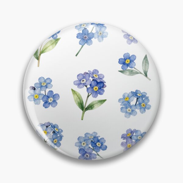 Item preview, Forget me not flower pattern - gifts for beloved and friends designed and sold by ewicraft.