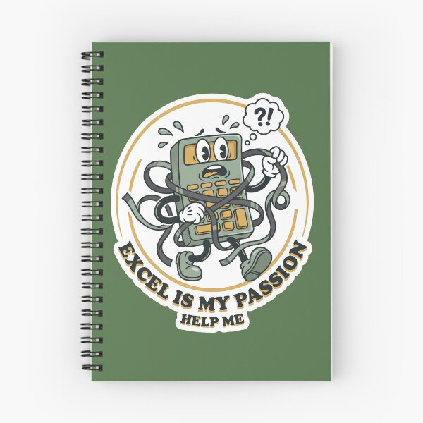 Item preview, Excel Is My Passion Help Me Funny Retro Calculator designed and sold by SandyPlace.