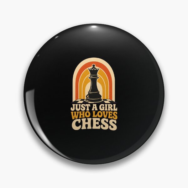 Item preview, Just a Girl Who Loves Chess – Funny Female Chess Player Gift designed and sold by AMICO77.