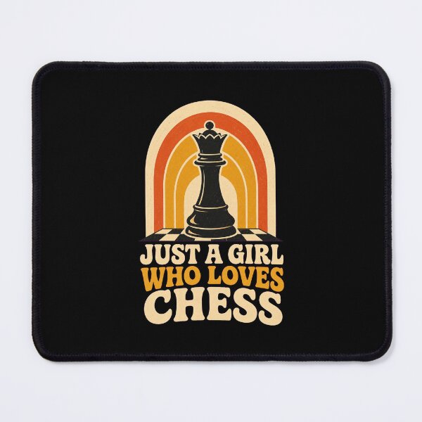 Item preview, Just a Girl Who Loves Chess – Funny Female Chess Player Gift designed and sold by AMICO77.