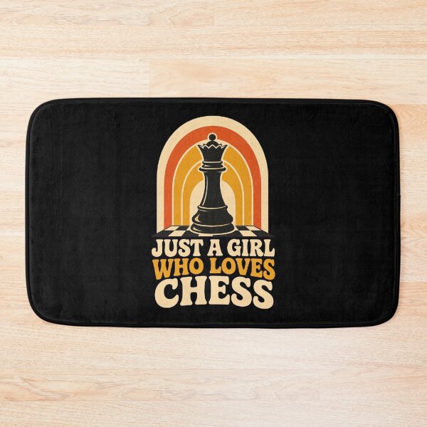 Item preview, Just a Girl Who Loves Chess – Funny Female Chess Player Gift designed and sold by AMICO77.