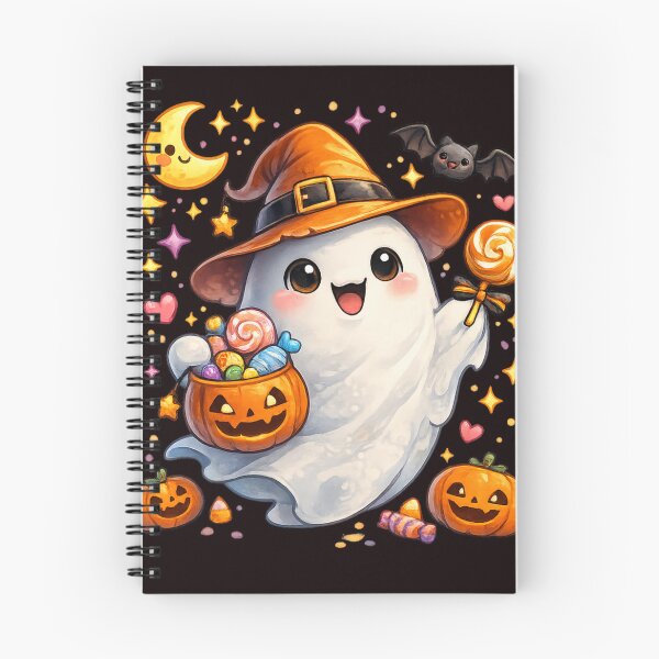 Item preview, Happy Lil Ghost designed and sold by SaikoDesigns.