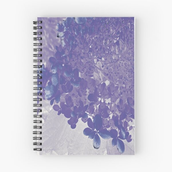 Item preview, Elegant Purple and Gray Limelight Hydrangea designed and sold by myrubiogarden.