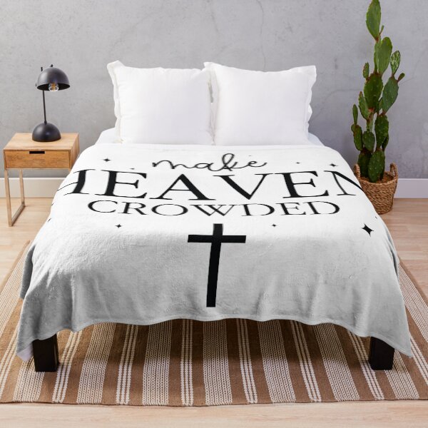 Item preview, Minimalist Typography Graphic | Inspirational Gift for Christian | Make Heaven Crowded Shirt | Faith-Based Apparel Gift for Women | Religious Quote Design for Believers | Bible Verse designed and sold by Noe Mill.