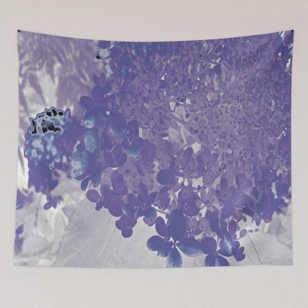 Item preview, Elegant Purple and Gray Limelight Hydrangea designed and sold by myrubiogarden.
