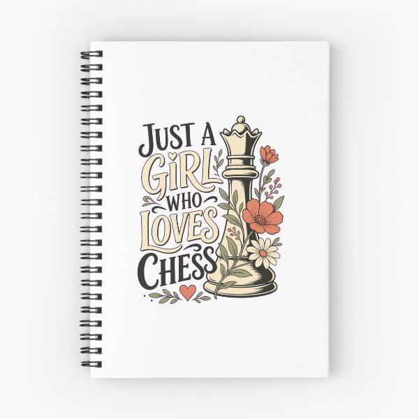 Item preview, Just a Girl Who Loves Chess – Funny Female Chess Player Gift designed and sold by AMICO77.