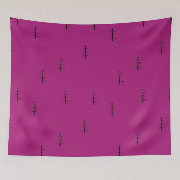 Item preview, Minimalist Forest on Dark Pink designed and sold by KSimpson838.