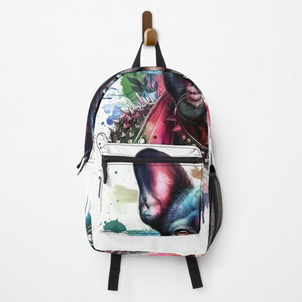 Item preview, French Bulldog in a colorful punk watercolor style designed and sold by Ginetta0815.