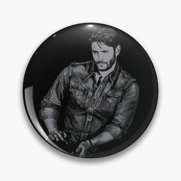 Item preview, Jensen Ackles High-Contrast Portrait designed and sold by RahniNM.