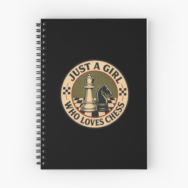 Item preview, Just a Girl Who Loves Chess – Funny Female Chess Player Gift designed and sold by AMICO77.