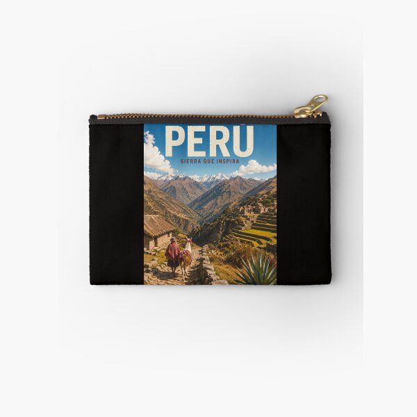 Item preview, Peru Andean Highlands Scenic travel poster  designed and sold by Tienda-Vane.