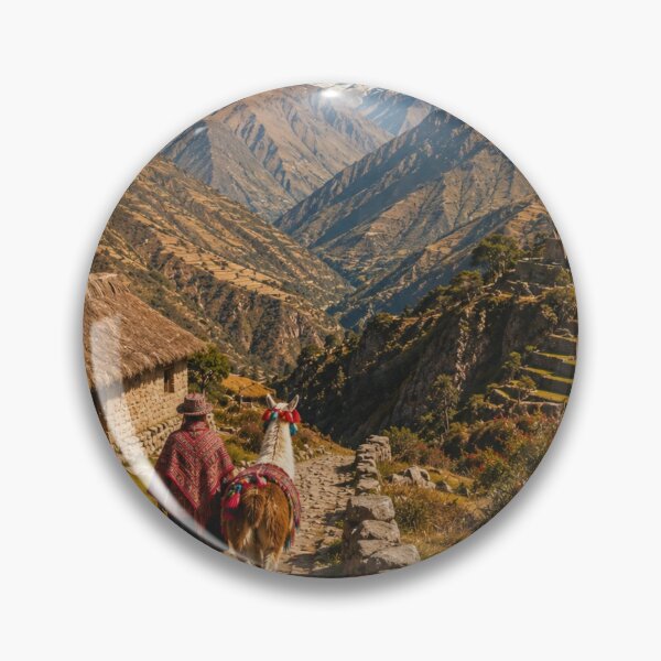 Item preview, Peru Andean Highlands Scenic travel poster  designed and sold by Tienda-Vane.