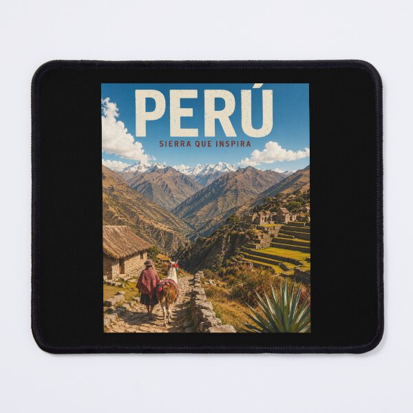 Item preview, Peru Andean Highlands Scenic travel poster  designed and sold by Tienda-Vane.