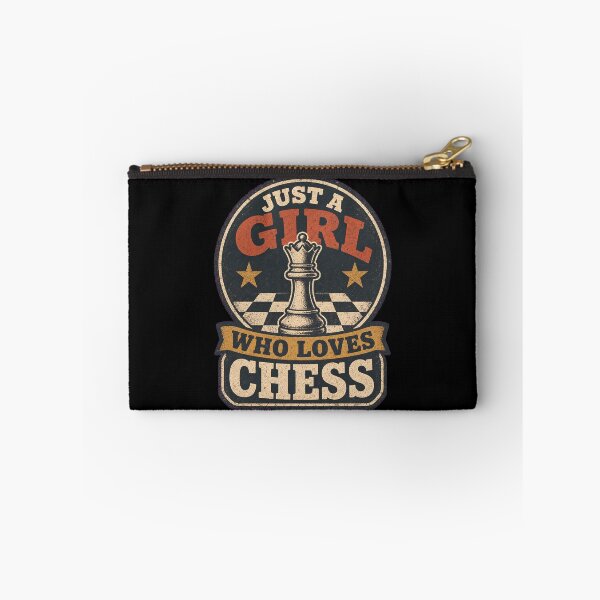 Item preview, Just a Girl Who Loves Chess – Funny Female Chess Player Gift designed and sold by AMICO77.