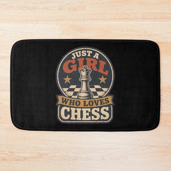 Item preview, Just a Girl Who Loves Chess – Funny Female Chess Player Gift designed and sold by AMICO77.