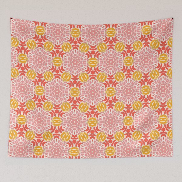 Item preview, Yellow Butterfly and Flowers Pattern designed and sold by Ellie&CharChar&Evy.
