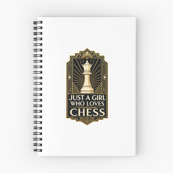 Item preview, Just a Girl Who Loves Chess – Funny Female Chess Player Gift designed and sold by AMICO77.