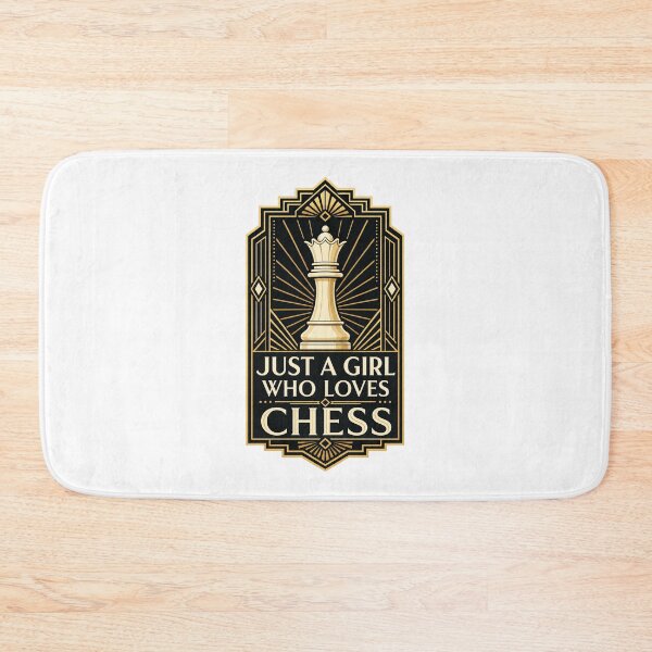 Item preview, Just a Girl Who Loves Chess – Funny Female Chess Player Gift designed and sold by AMICO77.