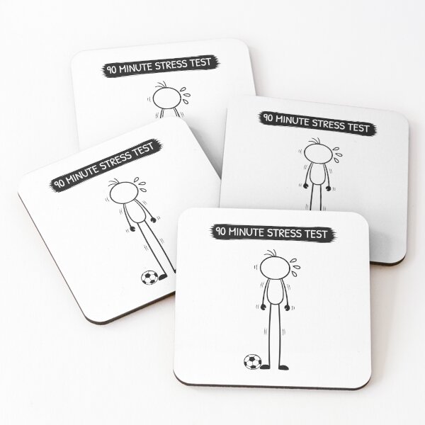 Item preview, 90 Minute Stress Test Funny Football Fan designed and sold by Pebl-Co.