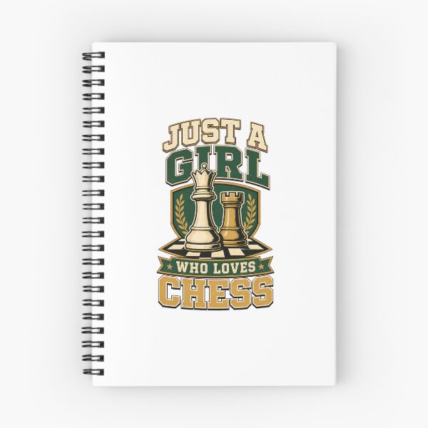 Item preview, Just a Girl Who Loves Chess – Funny Female Chess Player Gift designed and sold by AMICO77.
