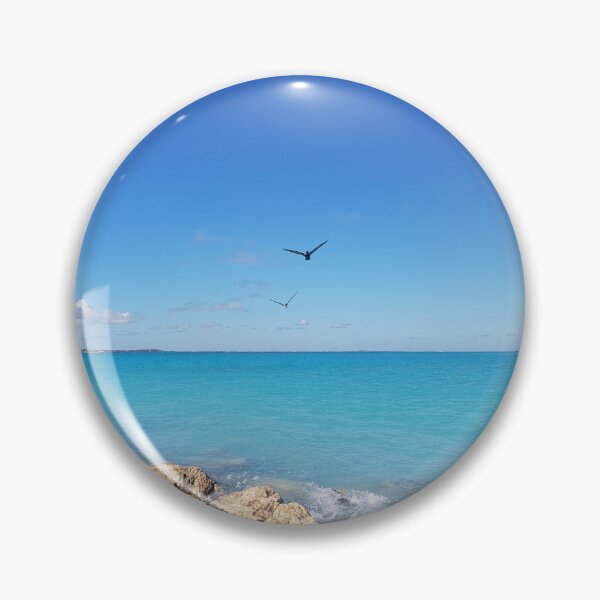 Item preview, Birds Over Crystal Blue Waters designed and sold by PurrfectWhisper.